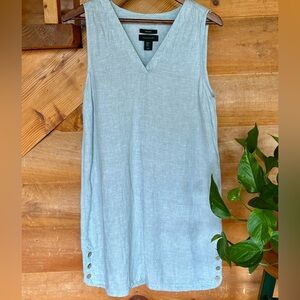 Linen Sleevless Dress
